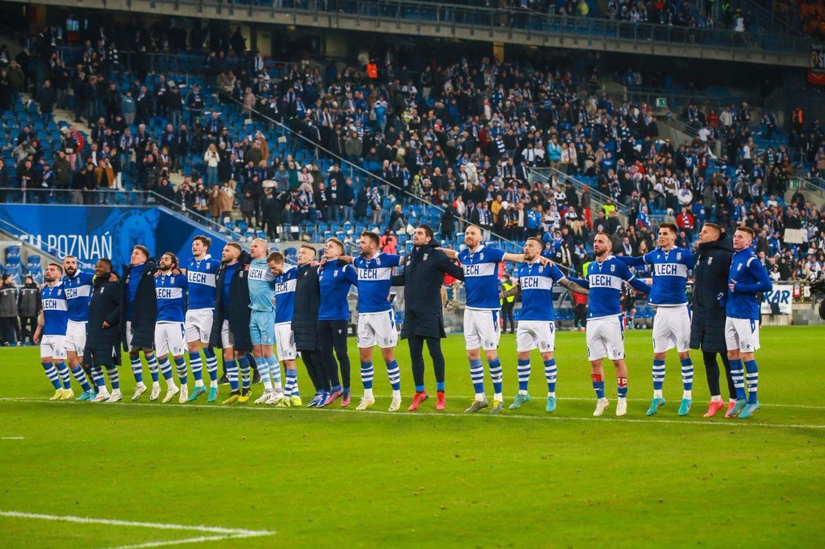 Lech Poznań remisuje z Legią Warszawy 1:1.