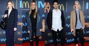 Gwiazdy na premierze filmu "Batman vs Superman": Halina Mlynkova z synem, Zofia Zborowska, Rafał Maślak, Radek Pestka