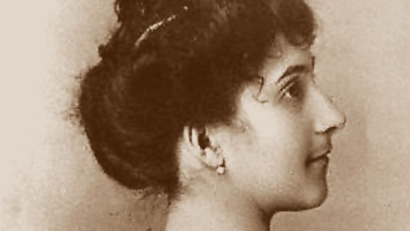 Jeanne Calment w wieku 20 lat, 1895