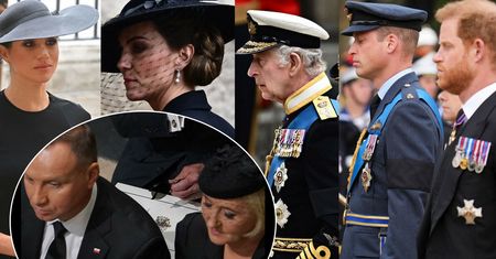 Pogrzeb królowej Elżbiety II. Rodzina królewska i światowi przywódcy żegnają monarchinię [Relacja na żywo]