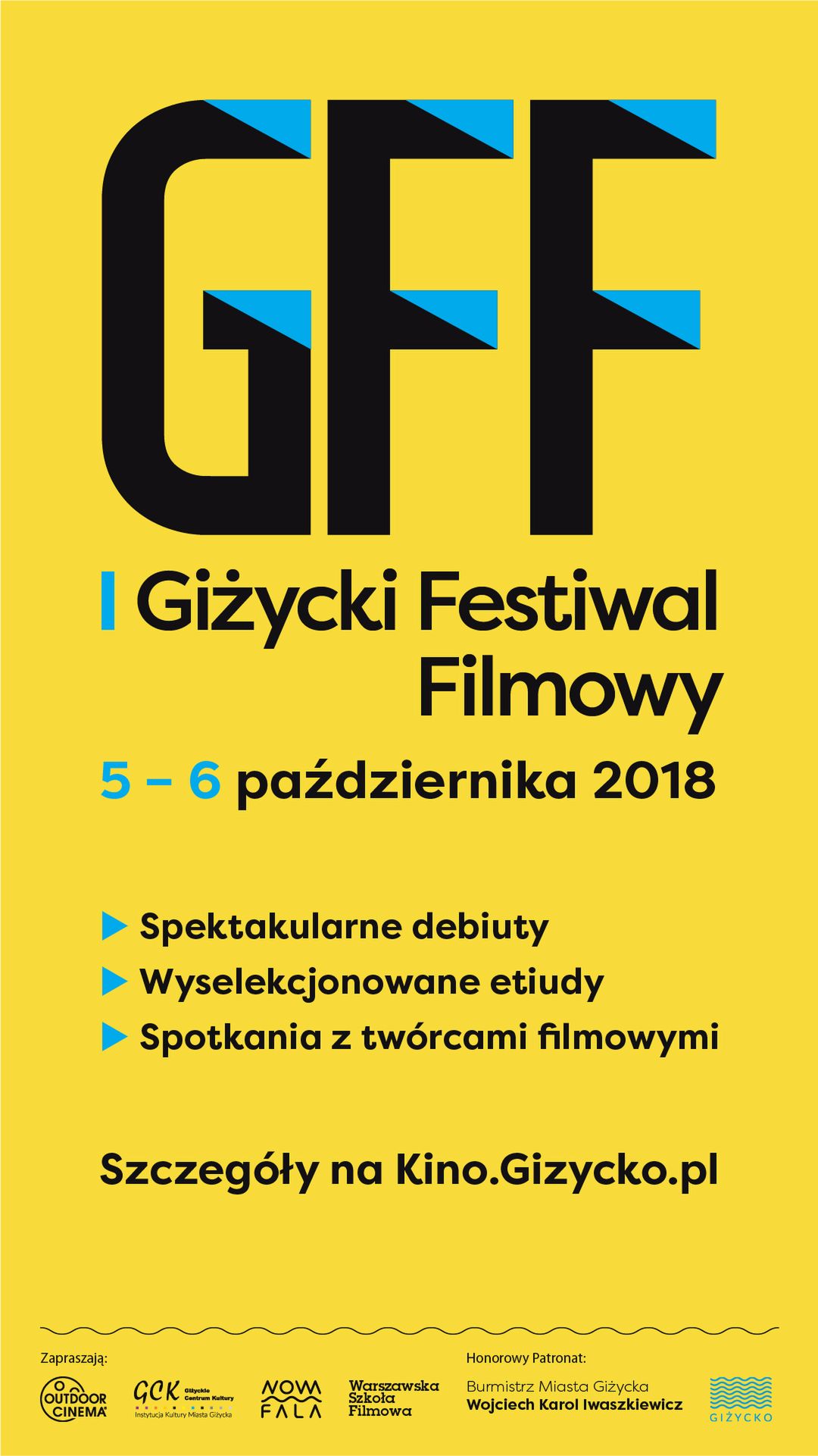 Giżycki Festiwal Filmowy już w najbliższy weekend- 5 i 6 października