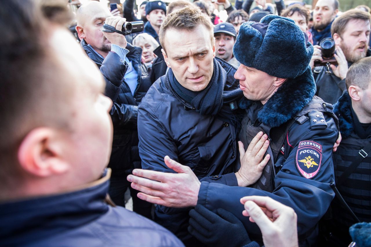 Aleksiej Nawalny zatrzymany w Moskwie. Masowe aresztowania opozycji