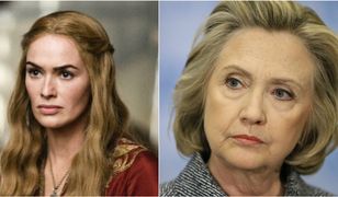 Clinton szokuje wyborców. Porównuje się do Cersei Lannister z "Gry o Tron"