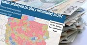 Płaca minimalna 2020. Mapa podwyżek. Większość Polski nie może się doczekać nowego roku