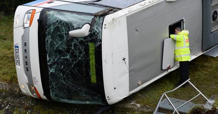 Niemcy. Katastrofa szkolnego autobusu. Nie żyją dzieci