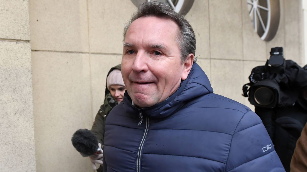 Warszawa, 13.02.2019. Gerald Birgfellner w drodze do Prokuratury Okręgowej w Warszawie.