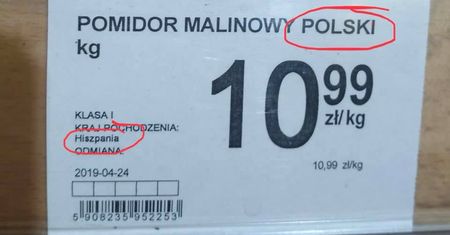 "Hiszpańskie" pomidory z Polski. Rolnicy są zaskoczeni reakcją sieci