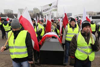 Rolnicy protestują w Warszawie. Jesteśmy na miejscu