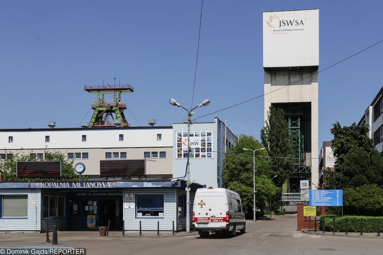 Wstrząs w Jastrzębiu-Zdroju. Tąpnięcie w kopalni Zofiówka