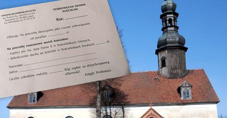 Kościelnik. Zamiast koperty będzie "danina". Dobrowolny datek oburzył parafian