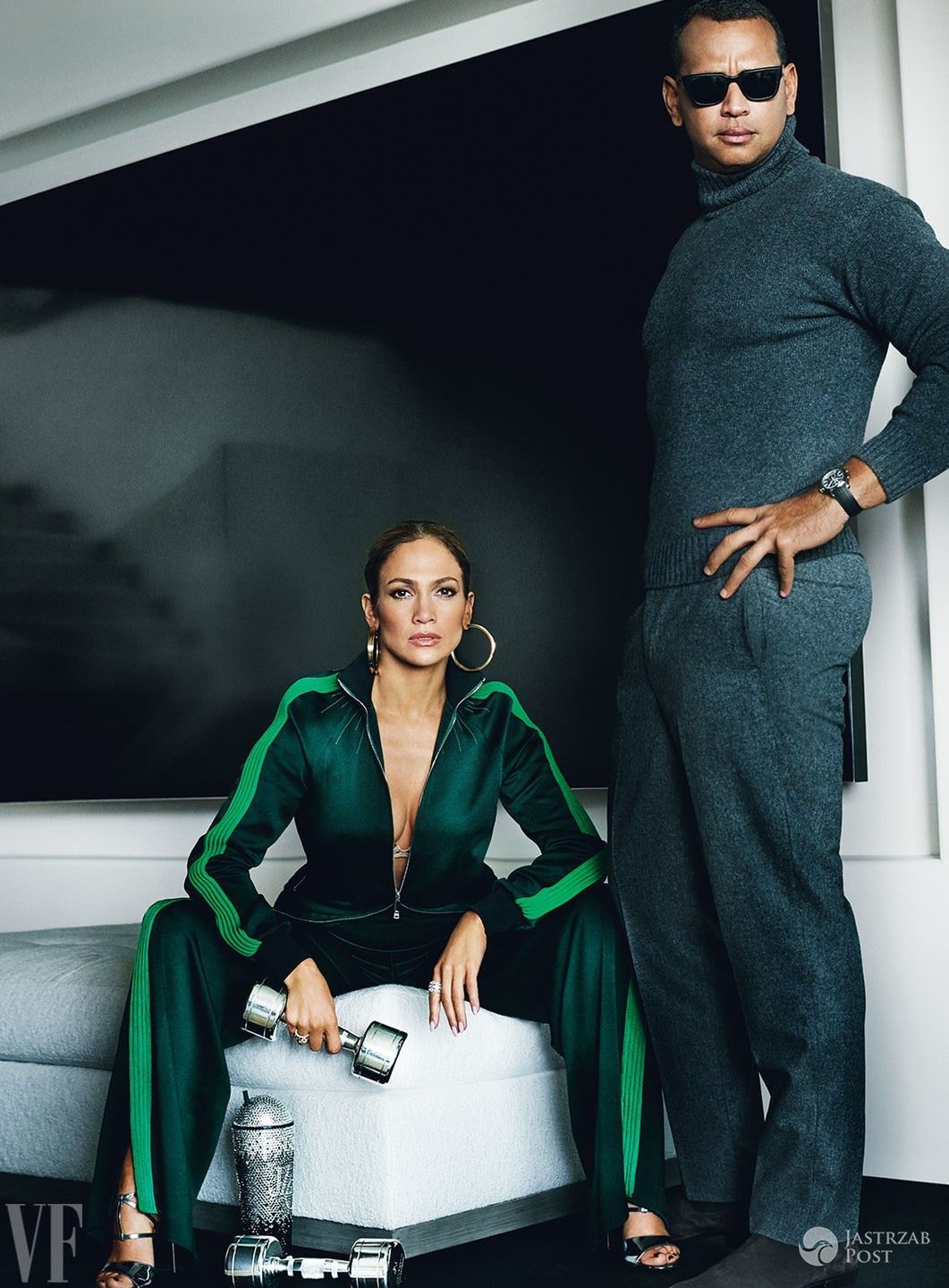 Jennifer Lopez i Alex Rodriguez w sesji dla Vanity Fair
