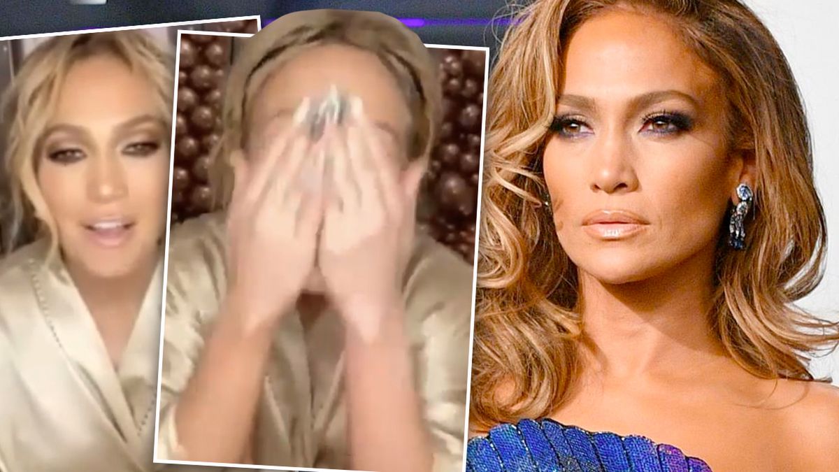 Jennifer Lopez zmyła makijaż