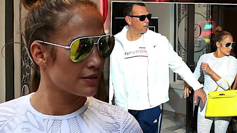 Jennifer Lopez i Alex Rodriguez na siłowni