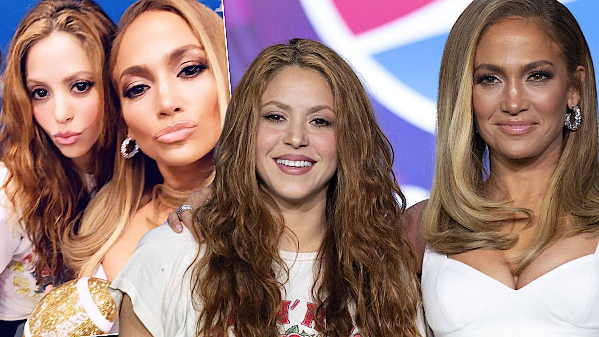 Jennifer Lopez i Shakira – konferencja przed Super Bowl