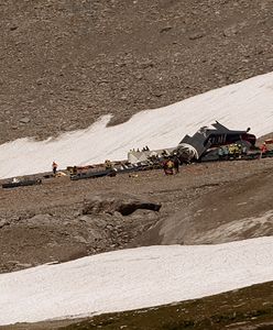 Katastrofa lotnicza w Szwajcarii. Świadek: "samolot spadł na ziemię niczym głaz"