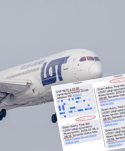 Odwołany lot z Warszawy do Londynu. Wcześniej LOT pięć razy zmieniał godzinę