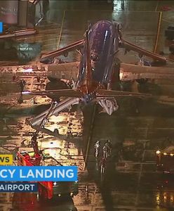 Los Angeles: pożar w samolocie. Ewakuacja pasażerów