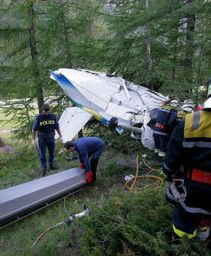 Rozbił się mały samolot w Szwajcarii
