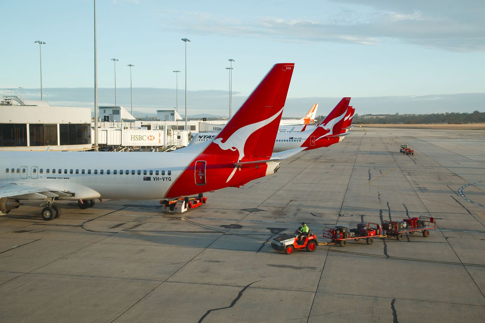 Quantas to największe linie lotnicze w Australii