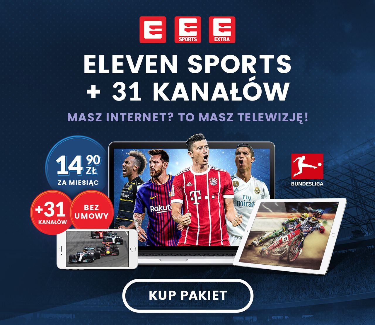 Kanały Eleven Sports nigdy nie były tak tanie!