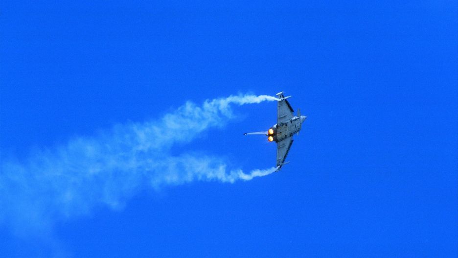 Wpadka pilota Eurofightera 