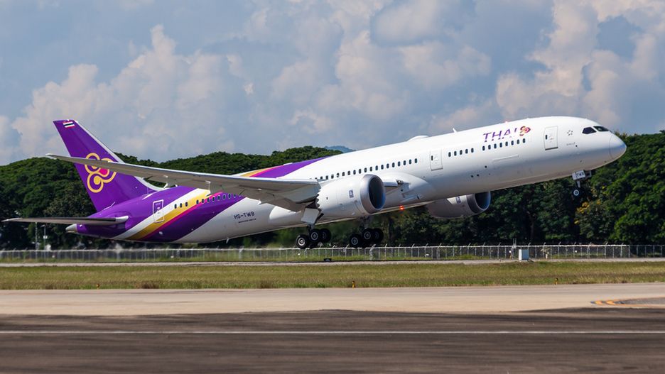 Boeing 787-9 Dreamliner w barwach linii Thai Airways