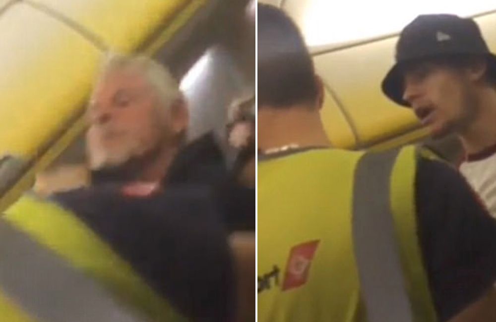 Pijany pasażer awanturował się w samolocie Ryanair. Aż nagle pojawił się "bohater"