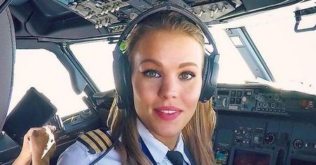 Nietypowa pasja pięknej pilotki