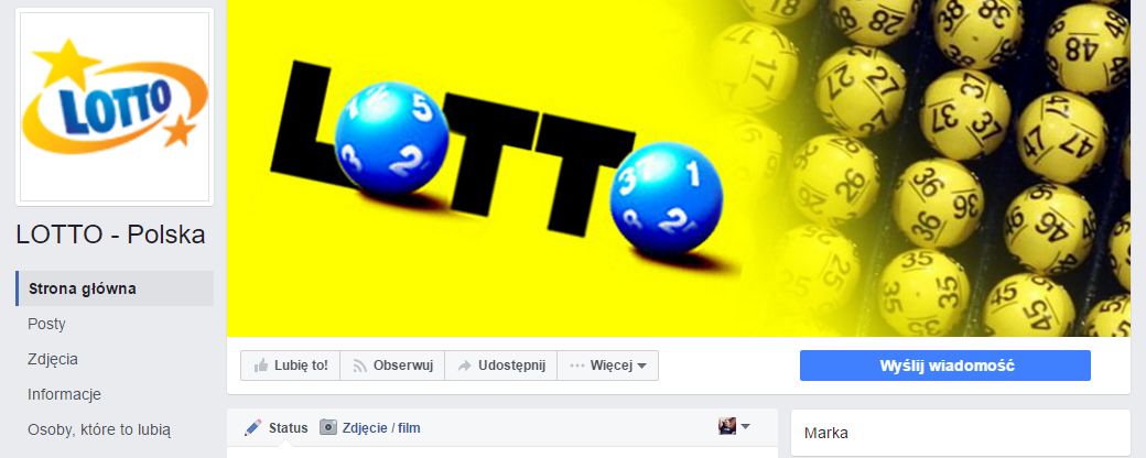 Nie daj się naciągnąć na oszustów podszywających się pod Lotto na Facebooku