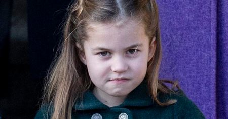 Księżniczka Charlotte skradła uwagę po świątecznej mszy