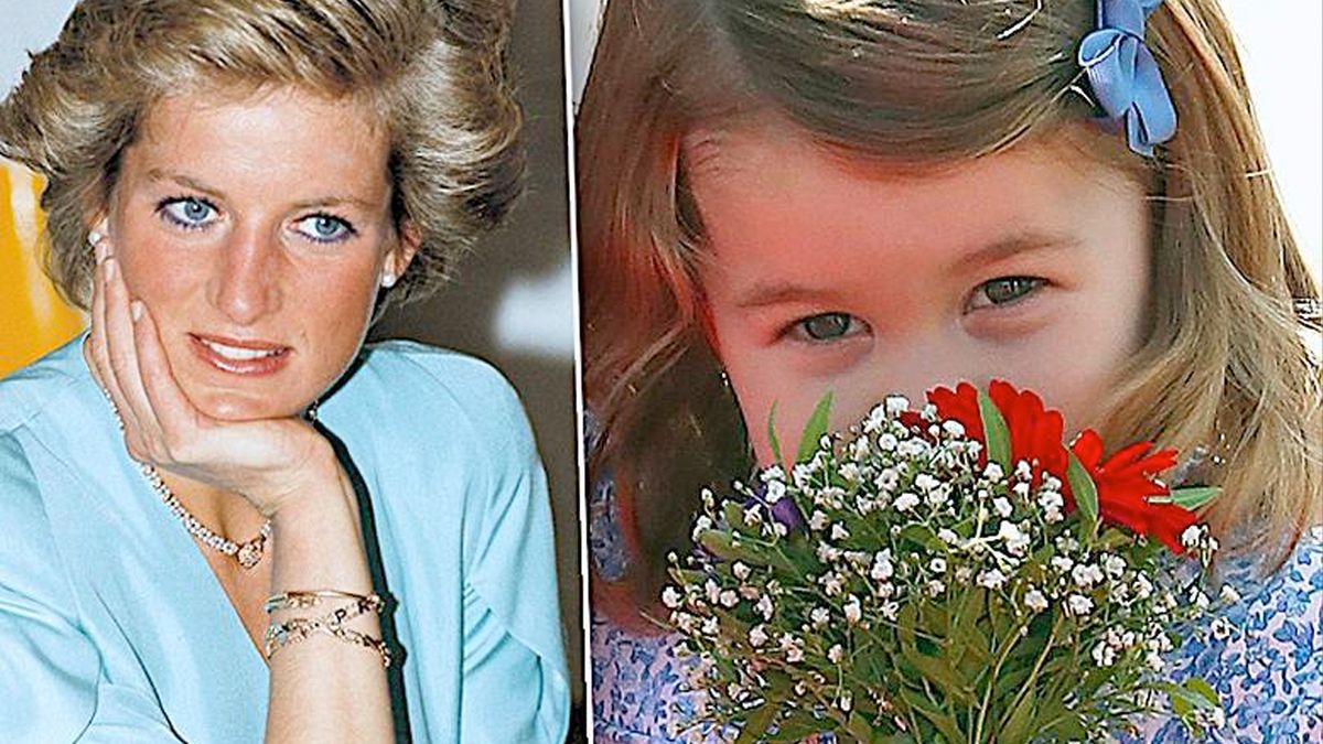 Księżniczka Charlotte to lustrzane odbicie małej księżnej Diany! Porównajcie tylko te dwa zdjęcia