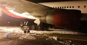 Rosja. Samolot zapalił się tuż przed lądowaniem. Boeing był pełen ludzi [WIDEO]