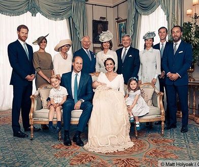 Rodzina królewska pokazała zdjęcia z chrztu księcia Louisa