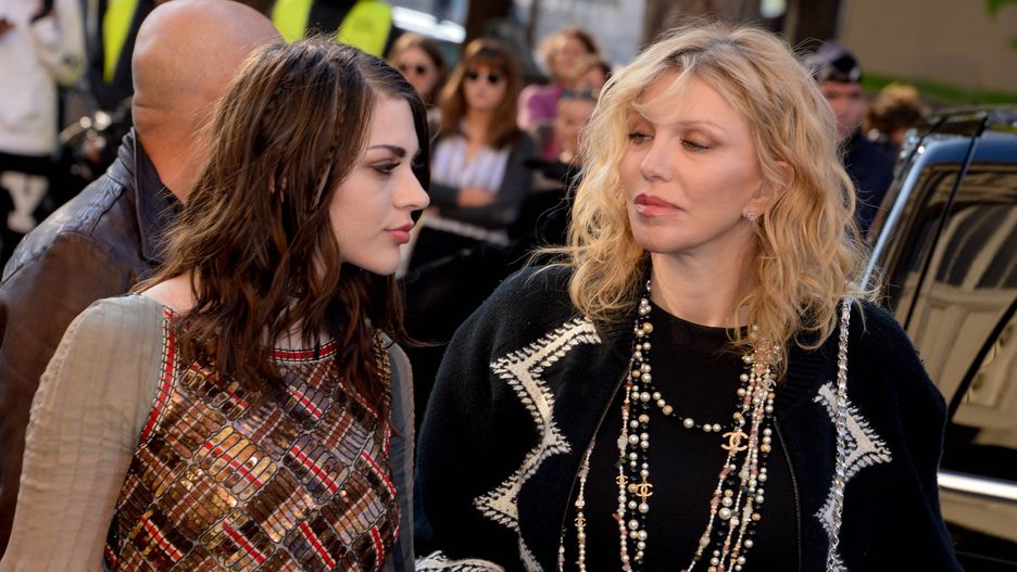 Courtney Love z córką, Frances Bean Cobain