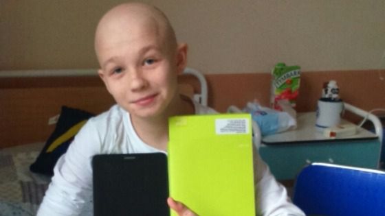 Aleks przechodzi chemioterapię