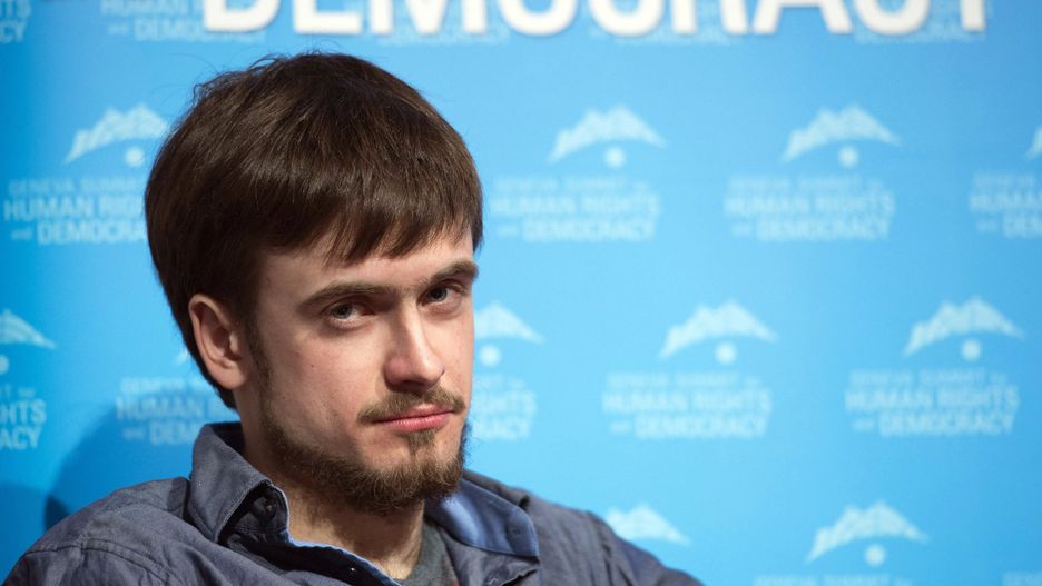 Piotr Wierziłow jest aktywistą rosyjskiej grupy Pussy Riot