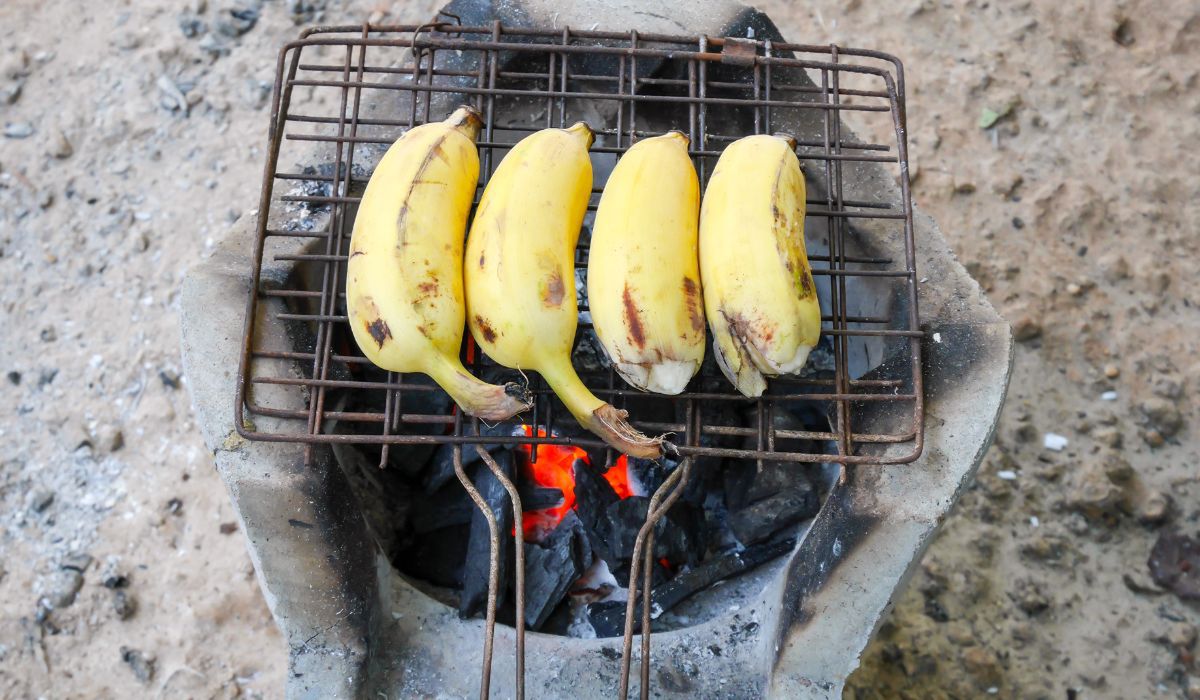 Banany na grillu - Pyszności; Foto Canva.com
