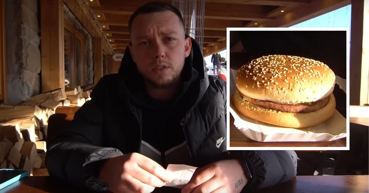 YouTuber ujawnił skandaliczną jakość jedzenia na Gubałówce. Niebywałe co sprzedają turystom za grube pieniądze