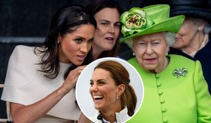 Meghan Markle nie została wyróżniona przez królową. Kate tytuł ma od dawna