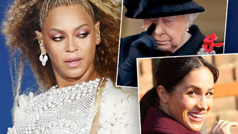 Beyonce, królowa Elżbieta II, Meghan Markle