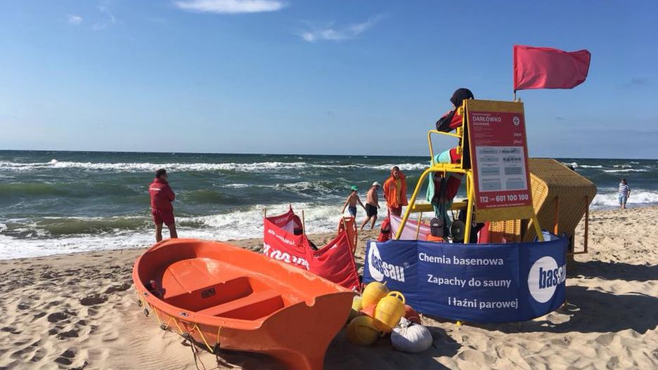 W Darłówku utopiło się dwóch chłopców: 14- i 13-latek oraz ich 11-letnia siostra
