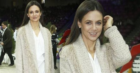 Stylowa Kinga Rusin na Cavaliadzie 2017! Dziennikarka postawiła na wygodę