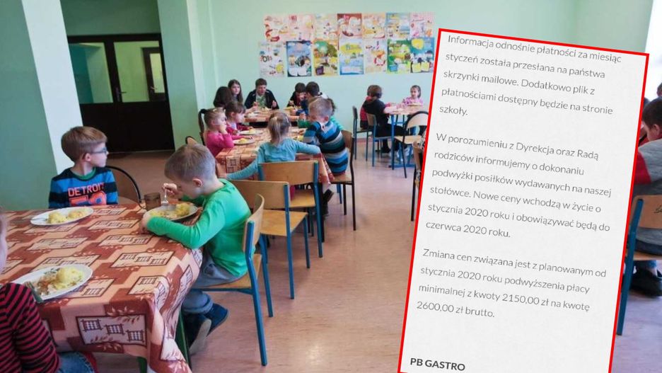Obiady w szkolnych stołówkach będą droższe. Nie da się tego uniknąć