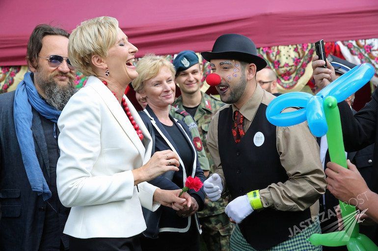 Agata Duda ubiega klauna w Spale