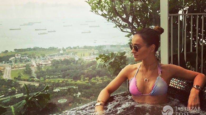 Marina Łuczenko na wakacjach