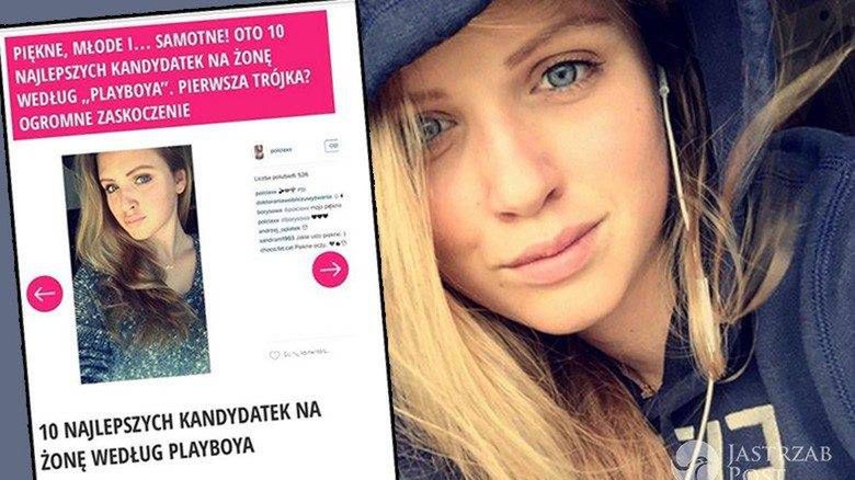 Pola Lis odpowiada na wyróżnienie "Playboya"