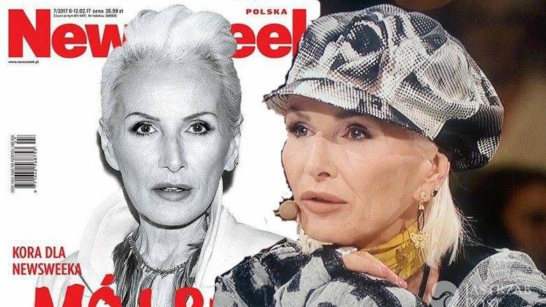 Kora na okładce Newsweeka