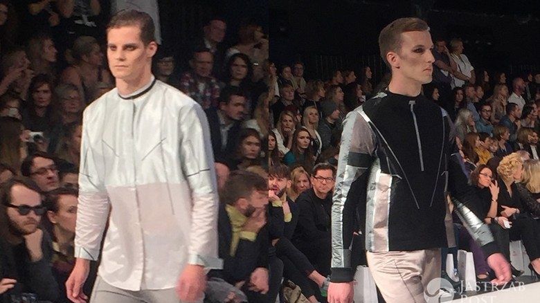 Michael Mikołajczuk i Sebastian Zawiliński, pokaz Vandis by Michał Zieliński, Fashion Week Poland 2015