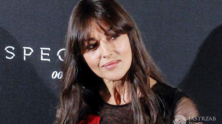 Monica Bellucci w sukni Dolce&Gabbana na premierze "Spectre" w Madrycie (fot. ONS)