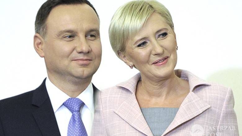 Andrzej Duda i Agata Duda - szlachetna paczka